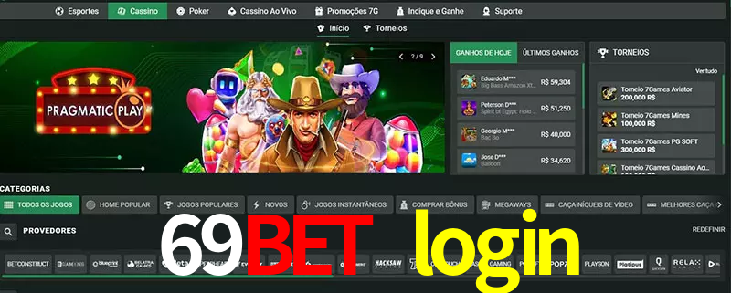 cassino 69bet login